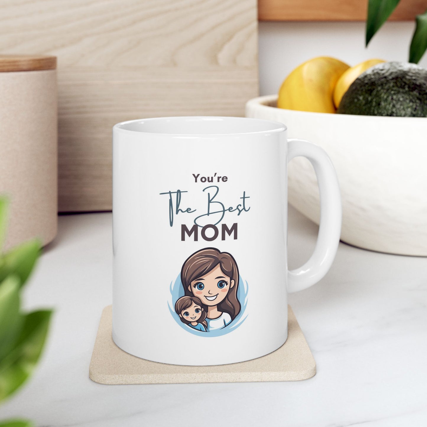 Best Mom Mug - Personalized Mother's Day Gift Coffee Cup
