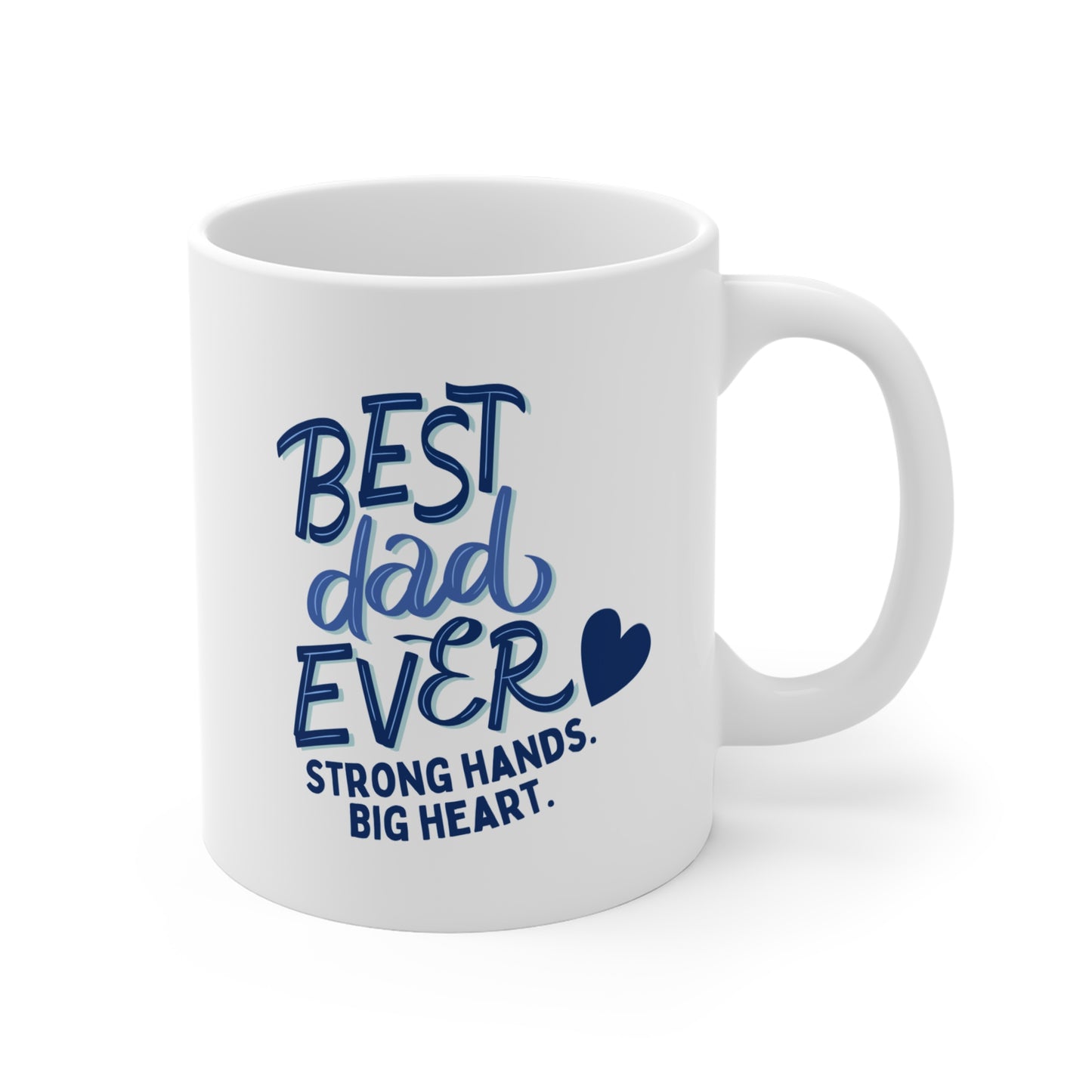 Best Dad Ever Coffee Mug | Father's Day Gift Mug for Dad | Premium Ceramic Mug