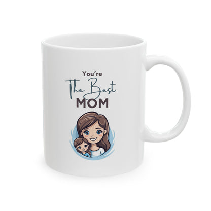 Best Mom Mug - Personalized Mother's Day Gift Coffee Cup
